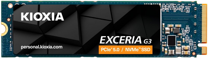 KIOXIA EXCERIA G3 4TB Gen5 M.2 SSD
