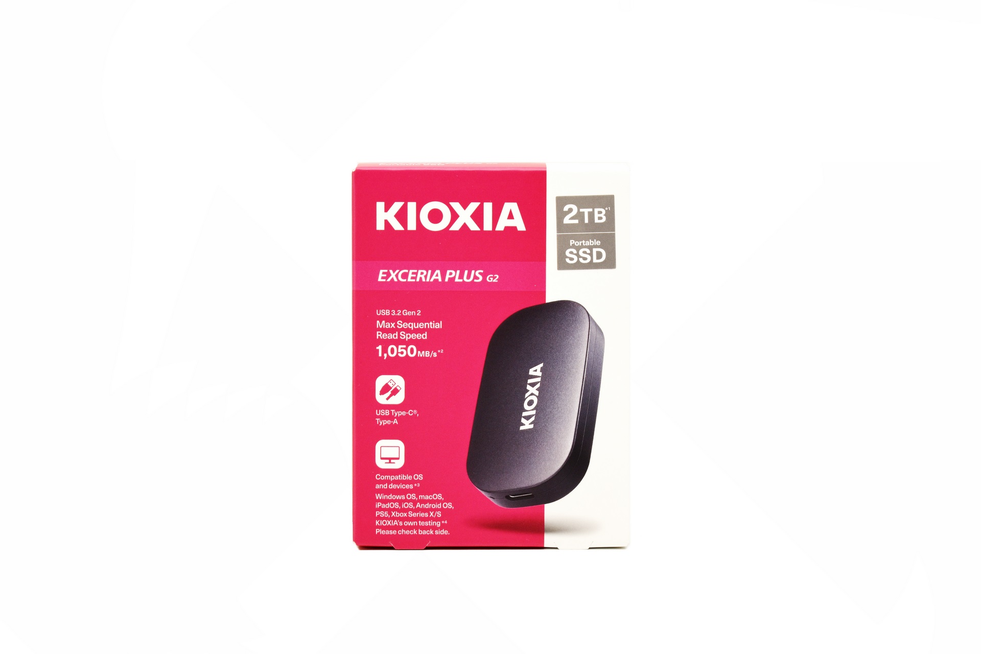 KIOXIA Exceria Plus G2 2TB USB 3.2 Gen 2 Portable SSD Review