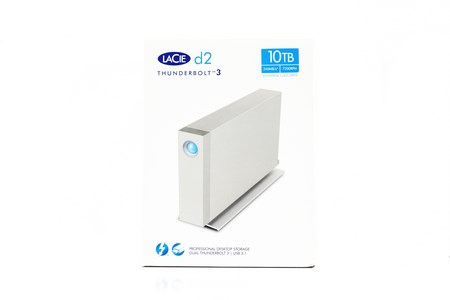 lacie d2 thunderbolt 3 10tb 1t