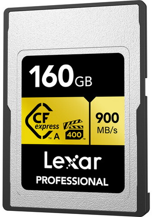 lexar cfexpress type a gold 160gb review a