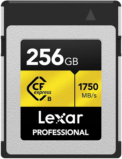 lexar professional cfexpress type b gold 256gb review a
