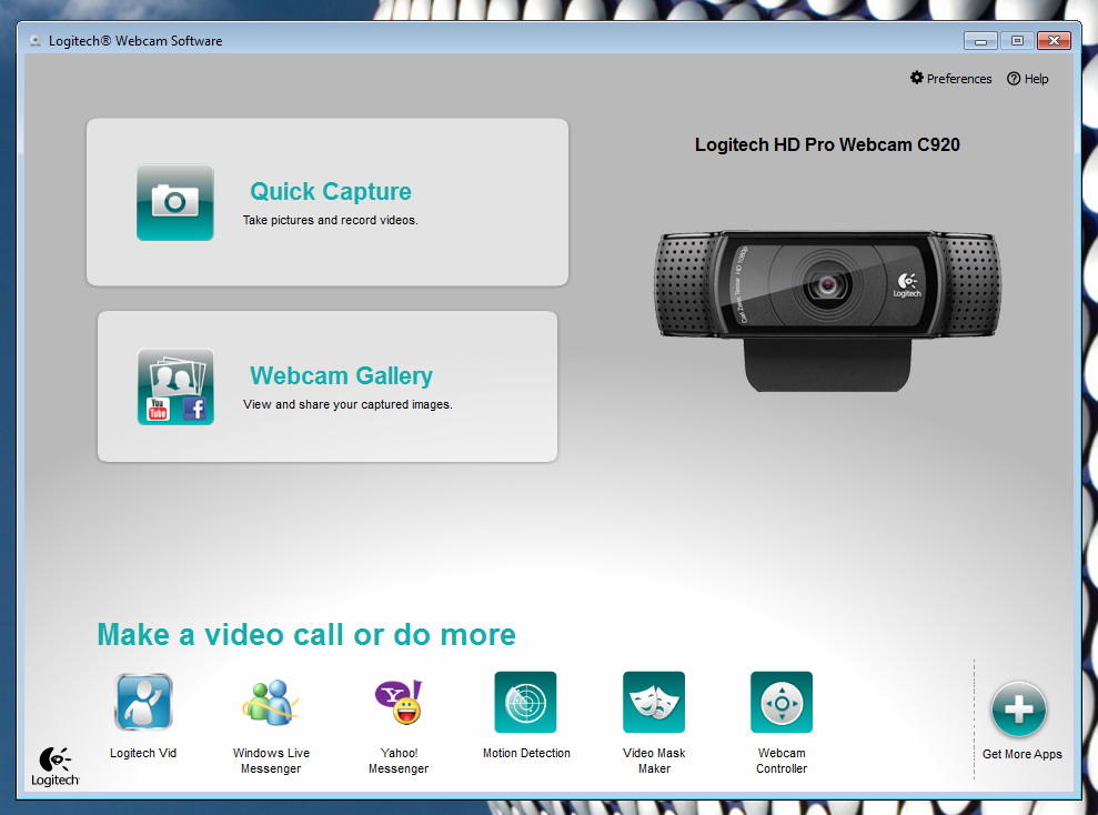 logitech hd pro webcam c920 software windows 10 download