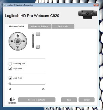 download logitech hd pro webcam c920 software