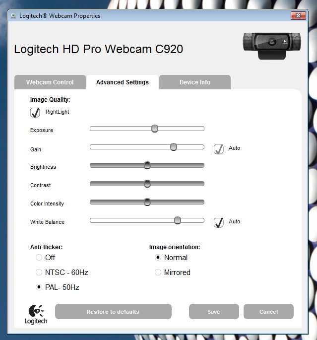 Logitech C920 HD Pro Webcam