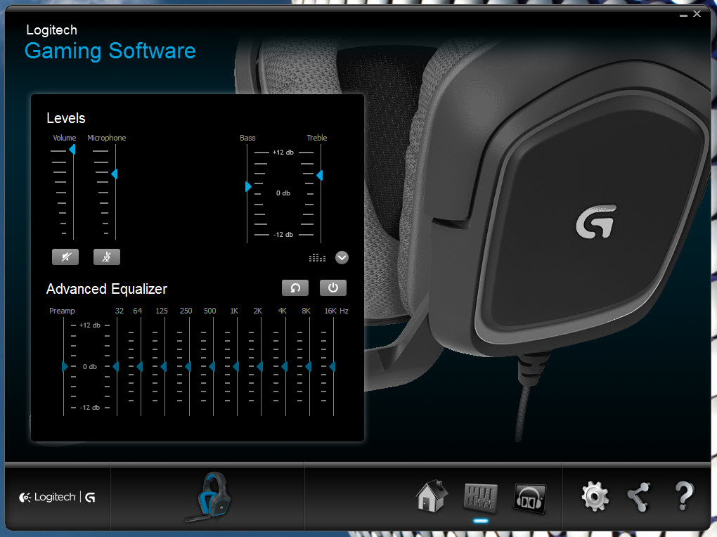 logitech g430 software