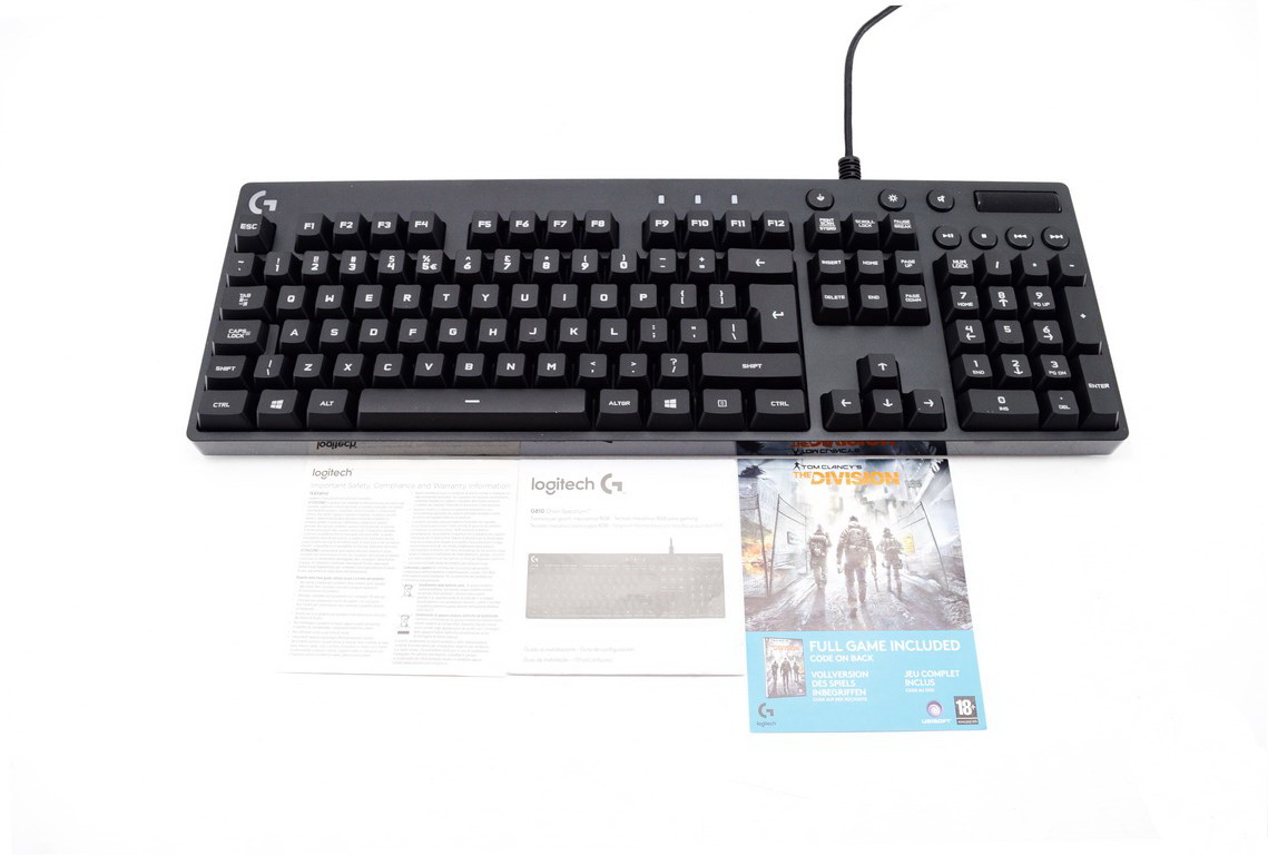 Logitech G810 Orion RGB Mechanical Keyboard