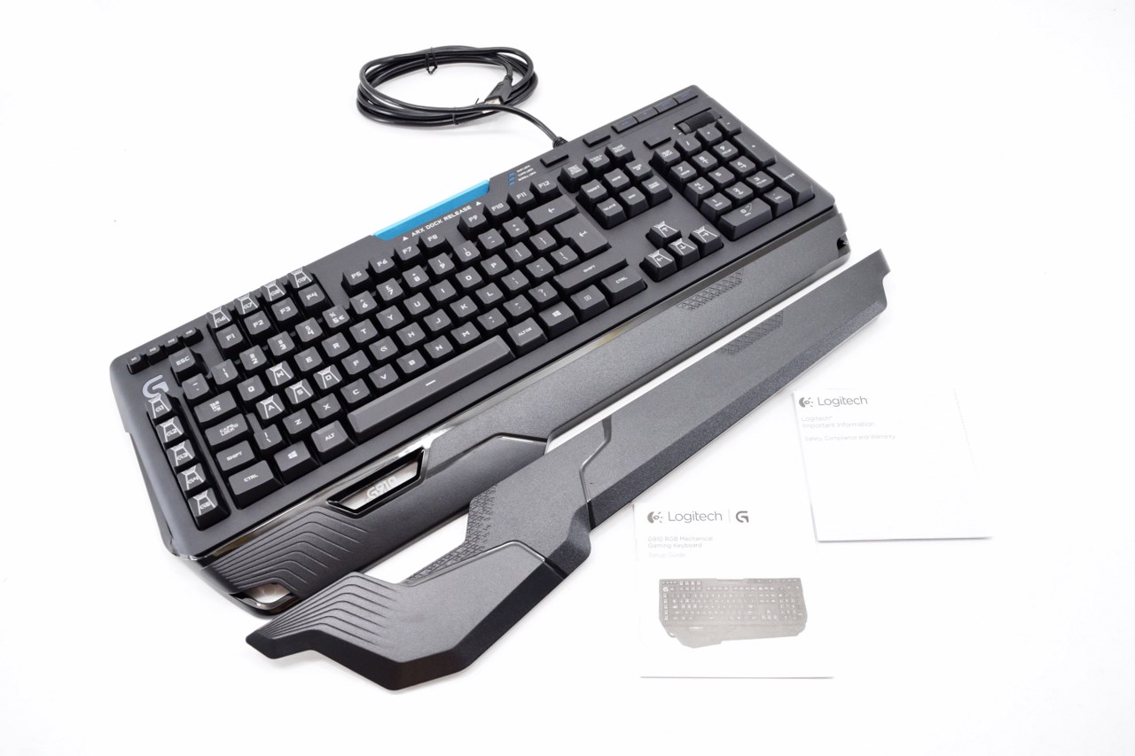 Logitech G910 RGB Mechanical Keyboard Review