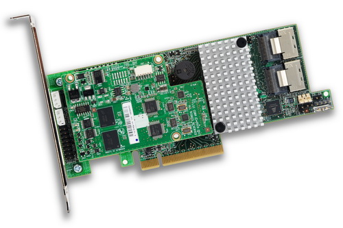 thumbnail image 2 of LSI Megaraid SAS 9271-8i RAID Controller Card - 1GB Cache, 8-Port SATA/SAS, PCIe X8 (Used) 2 of 10