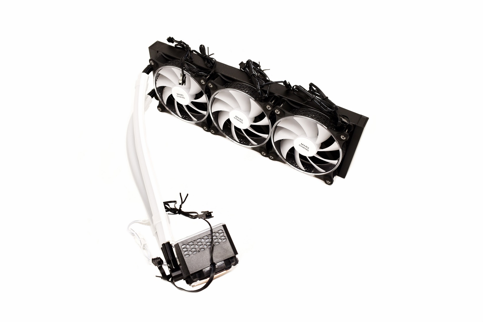 MARSGAMING MLULTRA360 Gaming ML ULTRA360 Zwart Vloeibare CPU Koeling Tdp 650w Infinity Mirror 3 Stille Fdb Argb Fans Buizen Universele Multisocket 648006302 MARSGAMING MLULTRA360 Gaming ML ULTRA360 Zwart Vloeibare CPU Koeling Tdp 650w Infinity Mirror 3 Stille Fdb Argb Fans Buizen Universele Multisocket 648006302