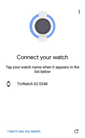 wear os mobvoi apps 1t