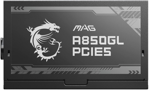 MSI MAG A850GL PCIE5 White, Fully-Modular, 80 Plus Gold, 850W