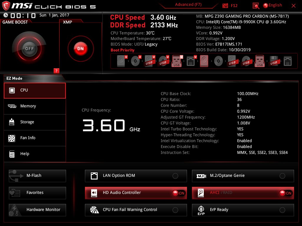 MSI MPG Z390 Gaming Pro Carbon Motherboard Review
