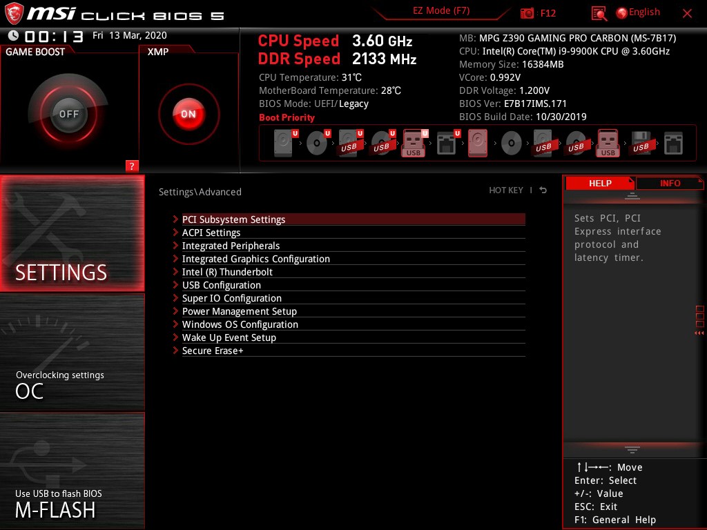 MSI MPG Z390 Gaming Pro Carbon Motherboard Review