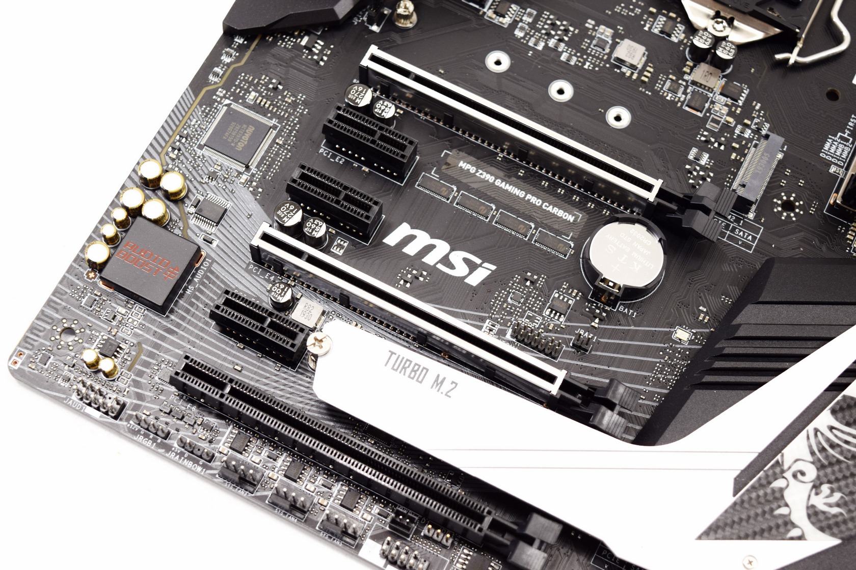Msi z390 carbon pro top
