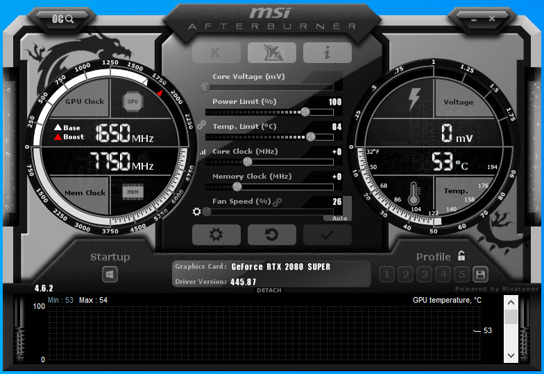 msi afterburner 3060 ti