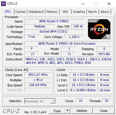 ryzen 3950x