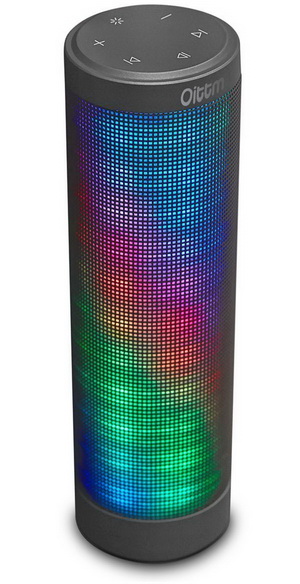 oittm 6 led portable speakera