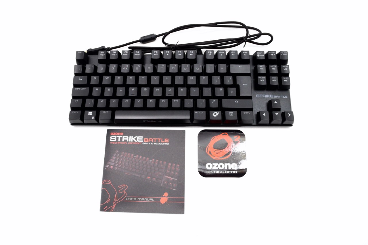 OZONE Strike Battle Mechanical Compact Gaming Keyboard Review