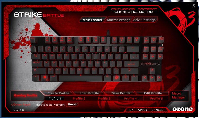 Forudsige antik Absorbere OZONE Strike Battle Mechanical Compact Gaming Keyboard Review