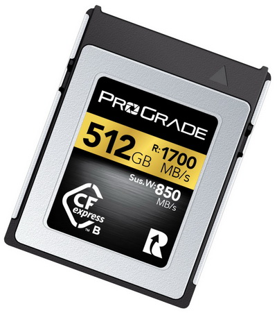 ProGrade Digital Gold 512GB CFexpress Type B 2.0 Card Review