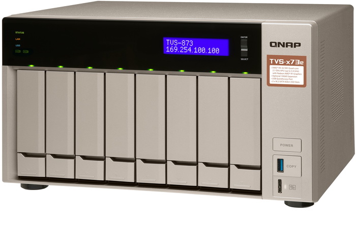 QNAP TVS-873E-4G NAS Server 