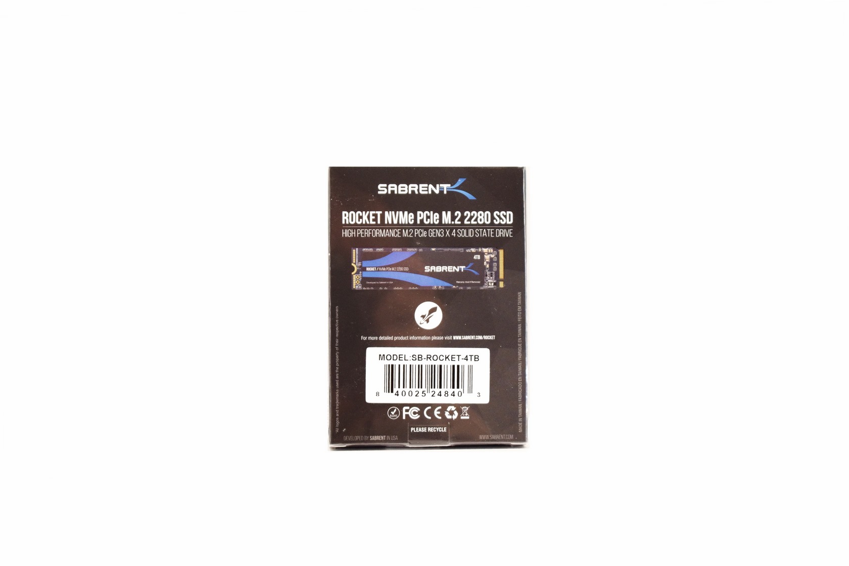 SABRENT 4TB Rocket NVMe PCIe M.2 2280 Internal SSD High Performance Solid  State Drive (SB-ROCKET-4TB)