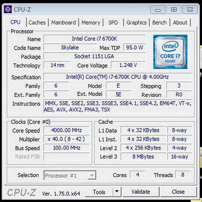 core i7 6700k