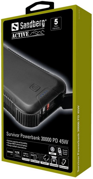 survivor pd45w 30000mah review a