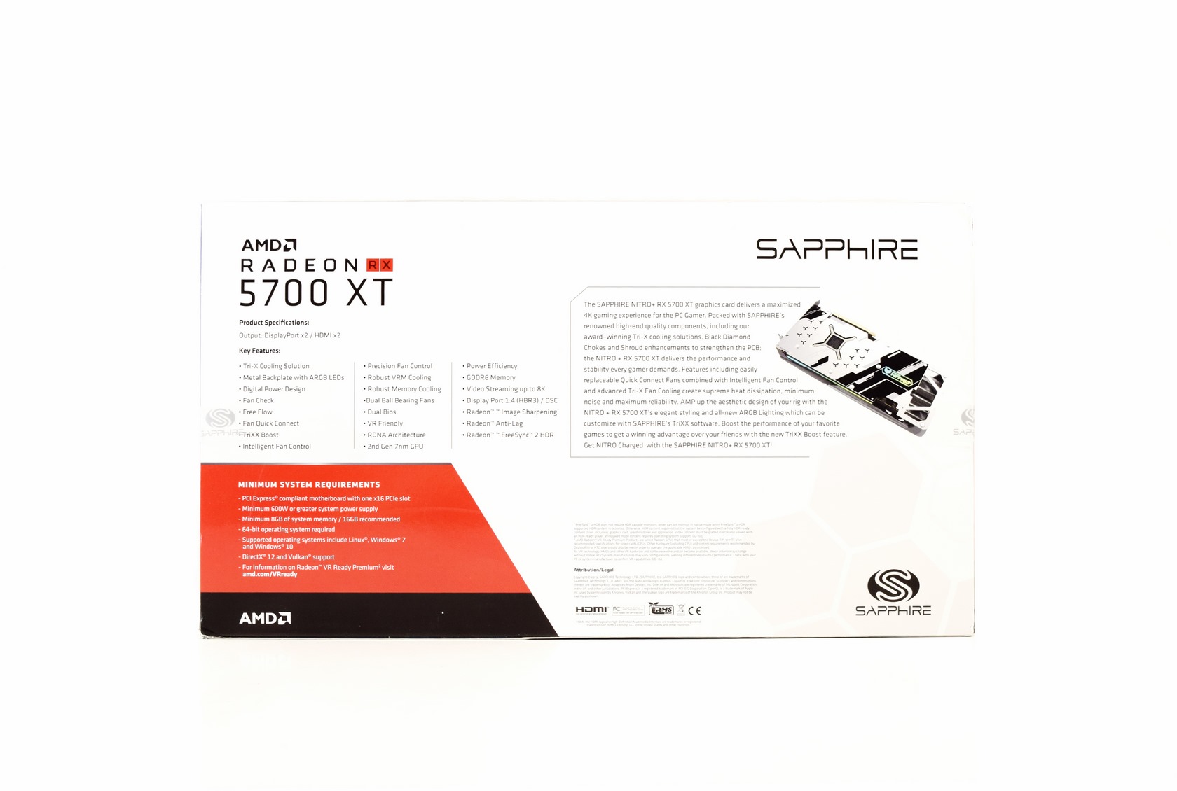 Sapphire Radeon RX 5700 XT Nitro 8GB Graphics Card Review