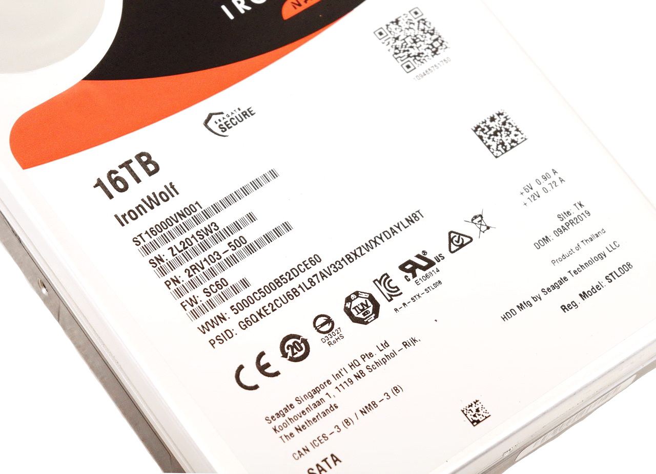 Seagate IronWolf & IronWolf Pro 16TB SATA III HDD Review Seagate IronWolf & IronWolf Pro 16TB SATA III HDD Review