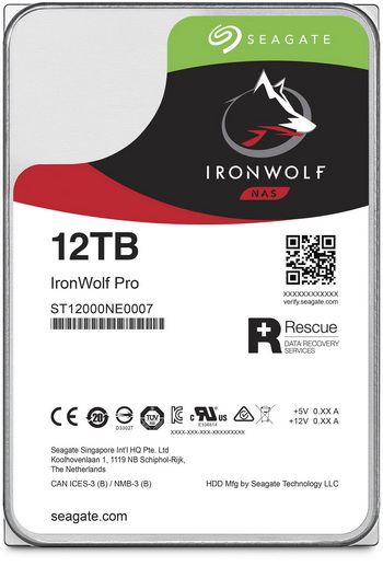 Seagate IronWolf Pro 12TB SATA III HDD Review