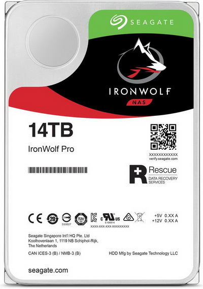 Seagate IronWolf Pro 14TB SATA III HDD Review