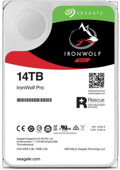 Seagate IronWolf Pro 14TB SATA III HDD