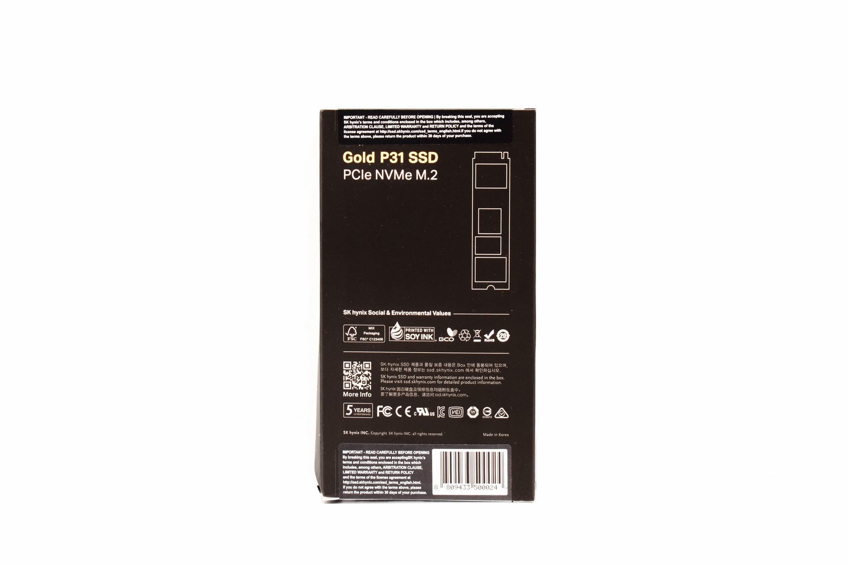 SK hynix P31 Gold 2TB M.2 NVMe SSD Review