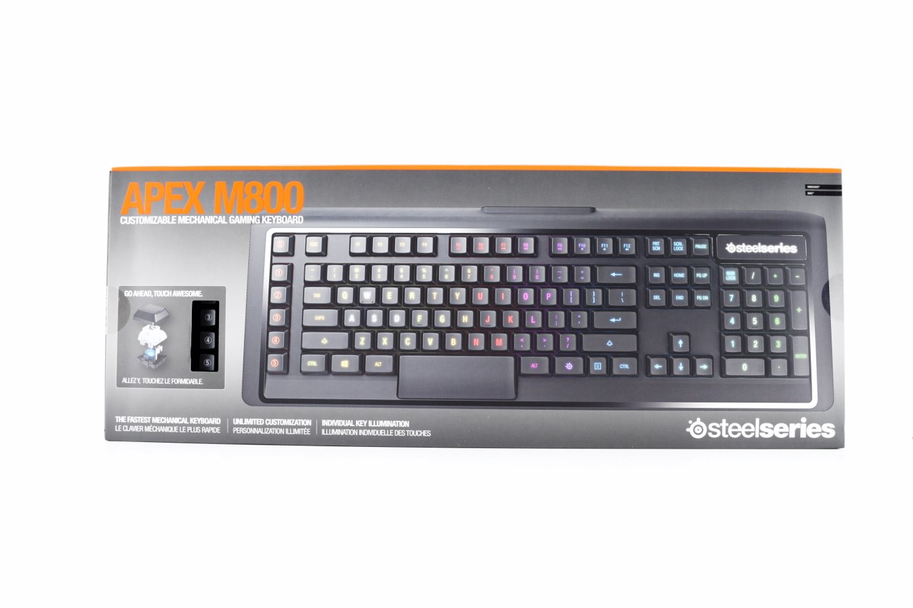 SteelSeries Apex M800, TEST