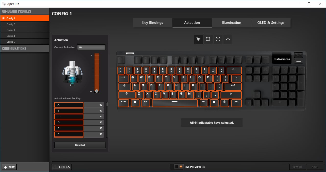 Steelseries Apex Pro Mechanical Gaming Keyboard Review