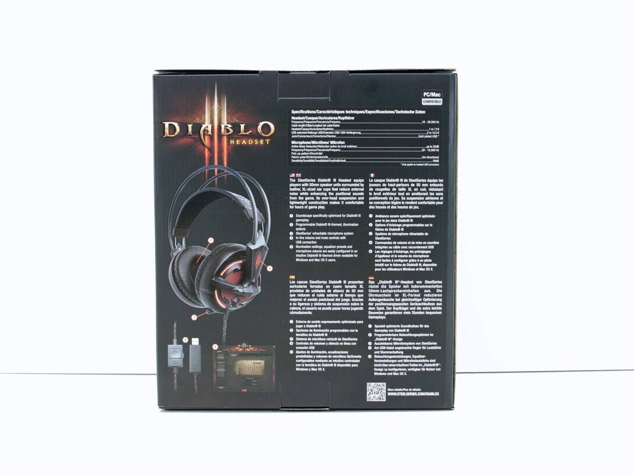 Steelseries diablo headset clearance