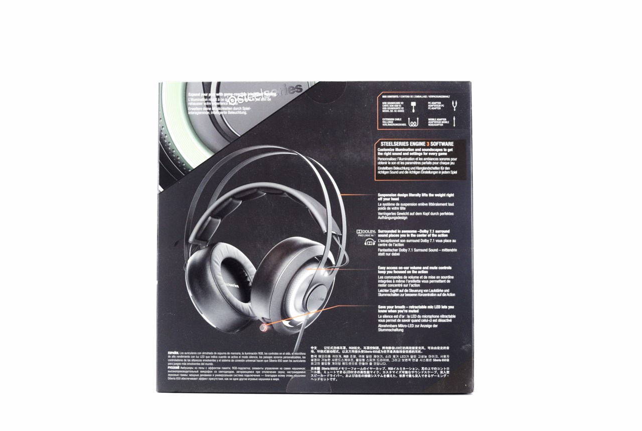 SteelSeries Siberia 650 Gaming Headset Review