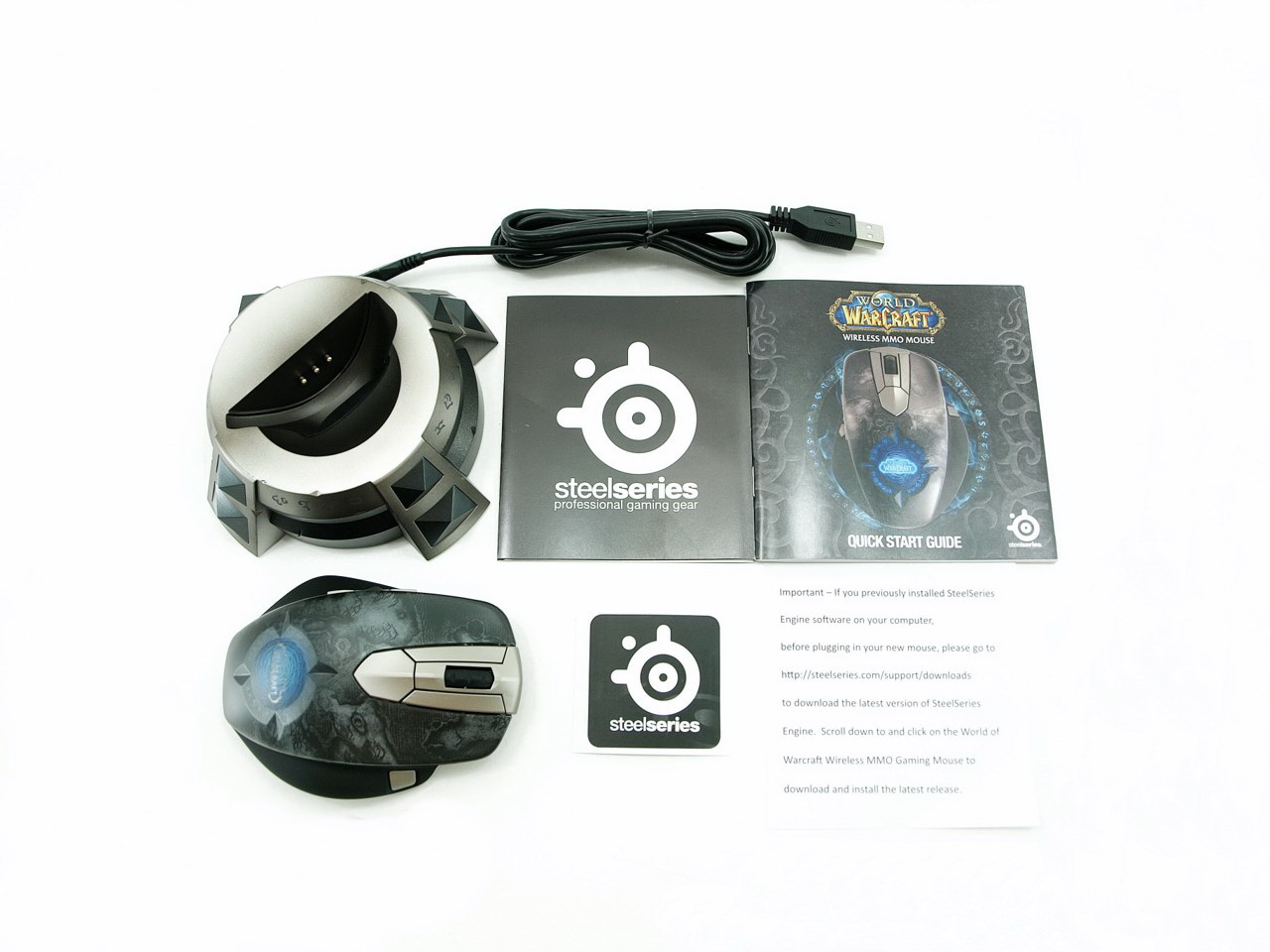 Buy SteelSeries MMO Gaming Wireless Bundle