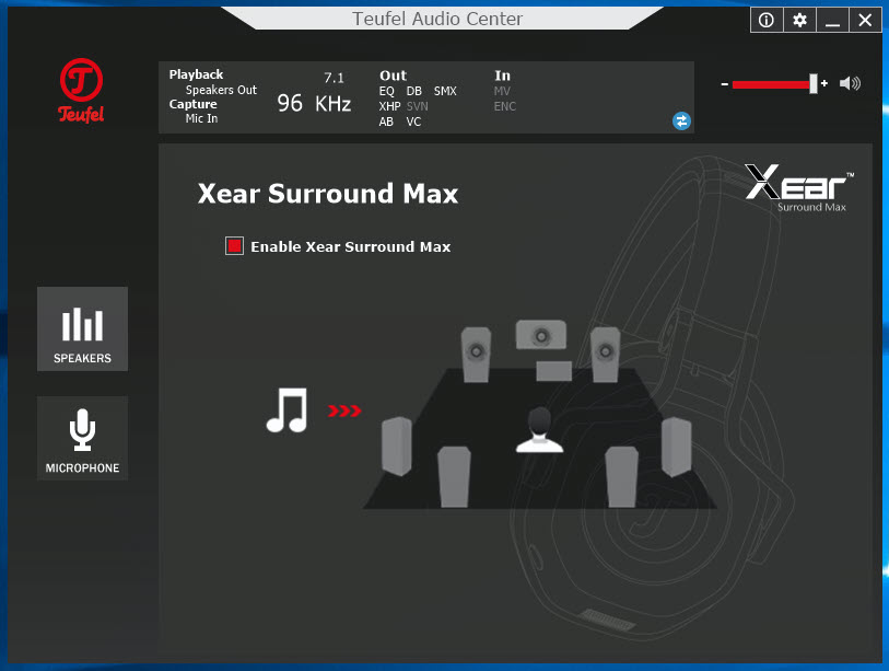 xear audio center download