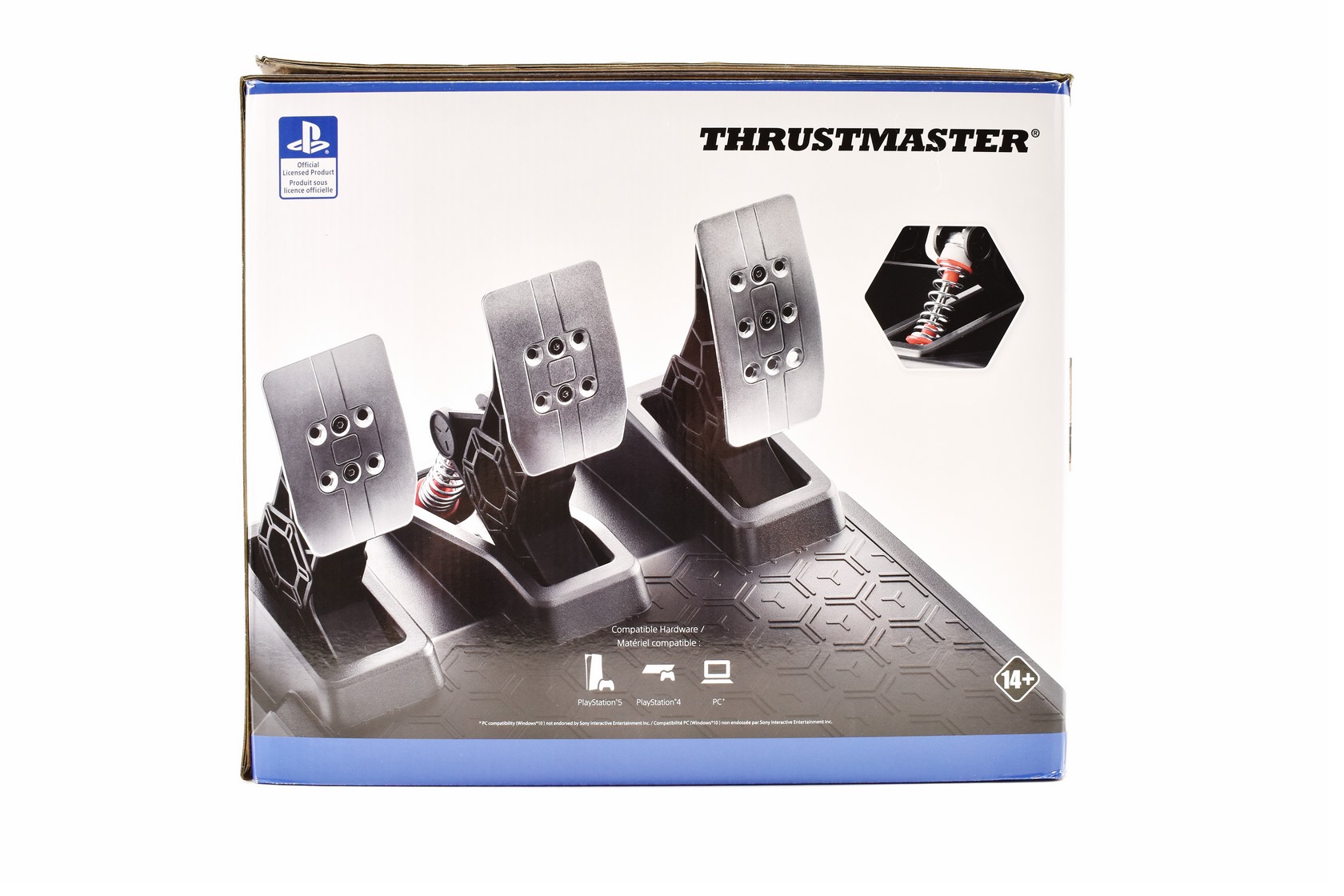 Pack volante y pedales Thrustmaster T248 PS Licence para PS5 y PS4