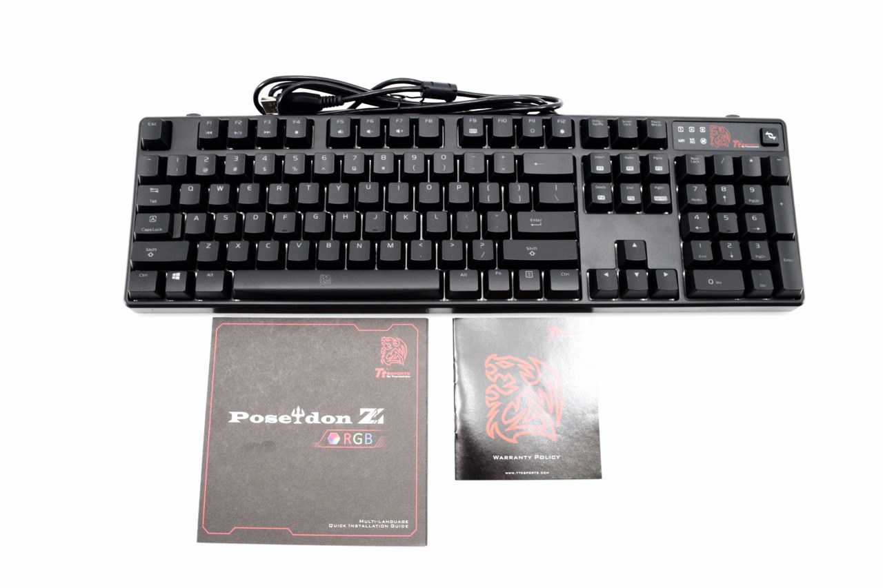Tt eSPORTS Poseidon Z RGB Mechanical Gaming Keyboard Review